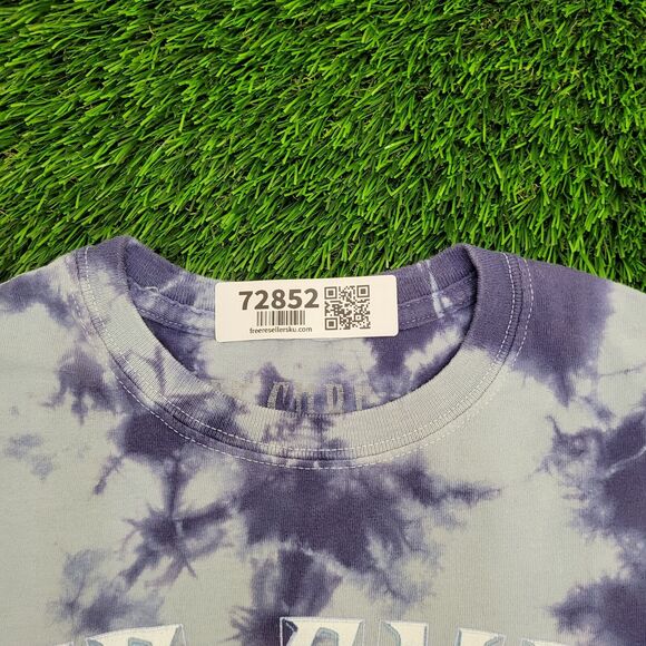 Ice-Cube Portrait Rapper Shirt Womens Small 17x24 Blue - Picture 7 of 11